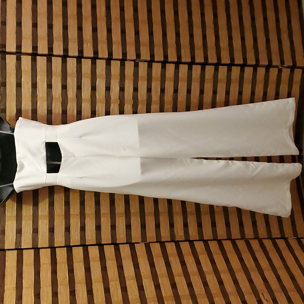 NWT!! DO+BE creme jumpsuit - Picture 6 of 11